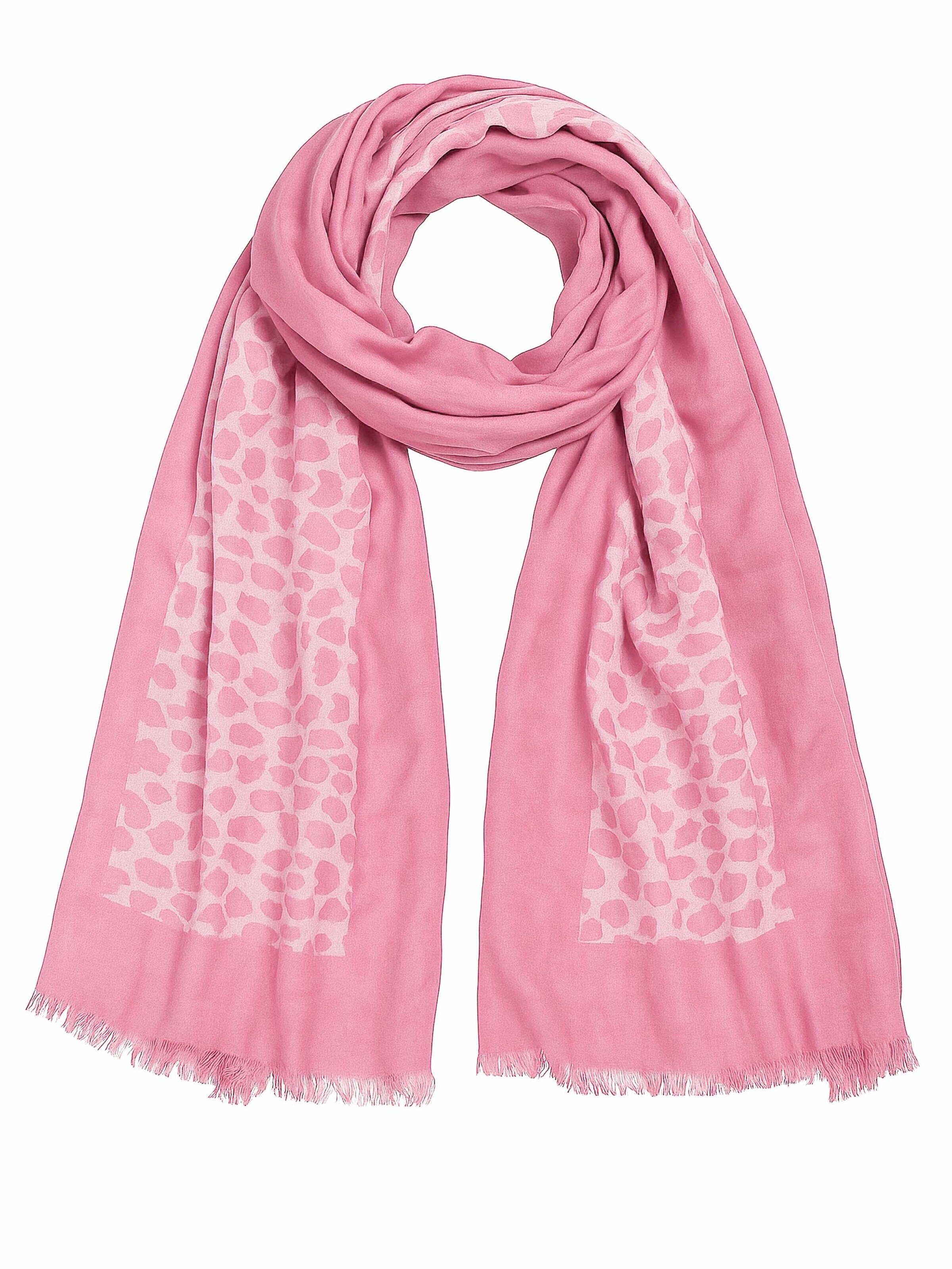 COLLEZIONE ALESSANDRO Scarf 'Leos Traum' in Pink: front