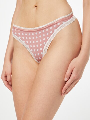 Calvin Klein Underwear String i rød: forside