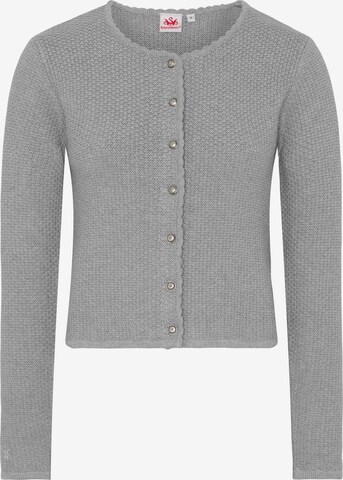 Cardigan 'Pupa' SPIETH & WENSKY en gris : devant