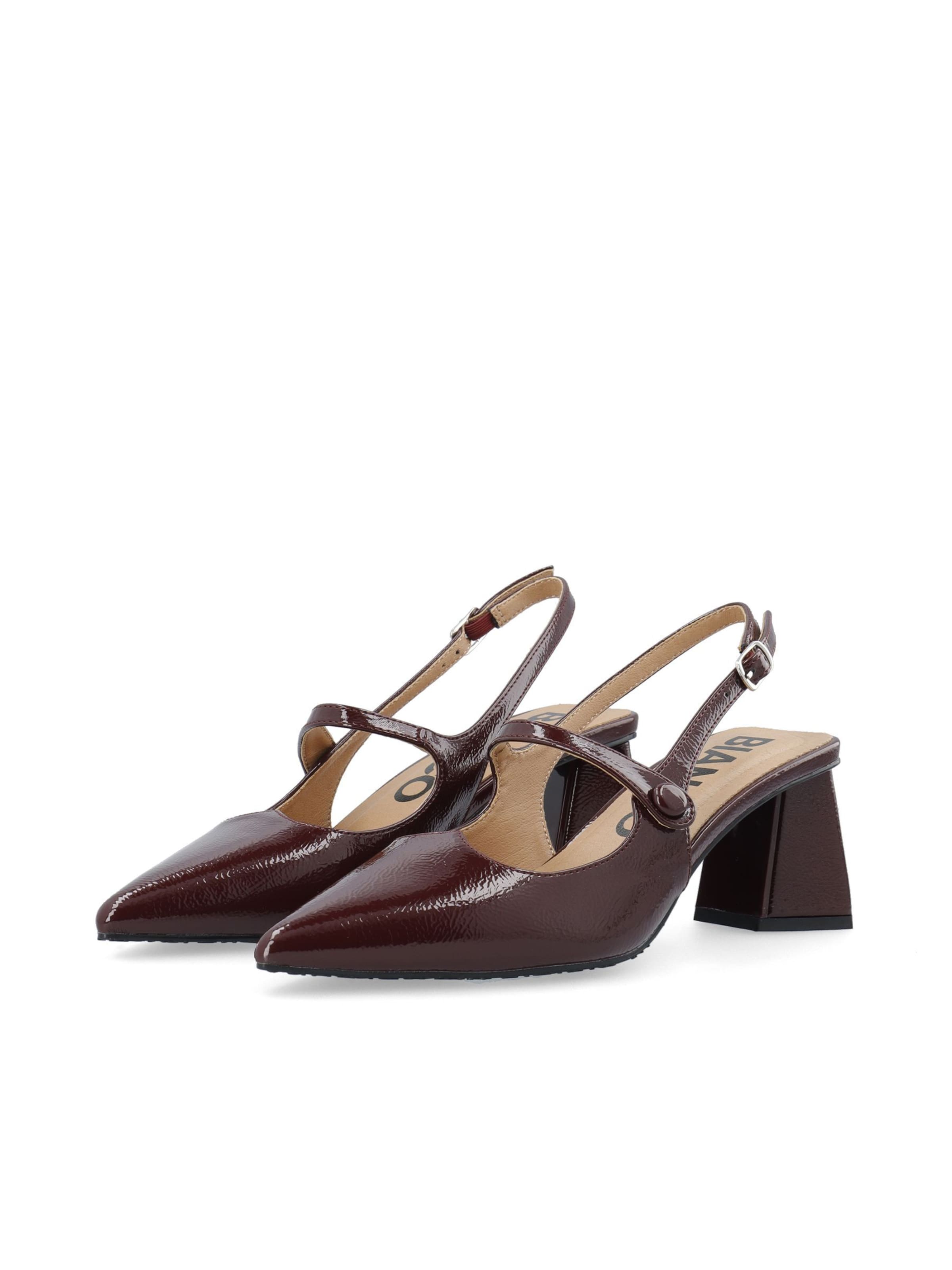 Bianco Pumps  'MARALYN ' in Braun