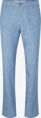 TOM TAILOR Chino in Blauw: voorkant