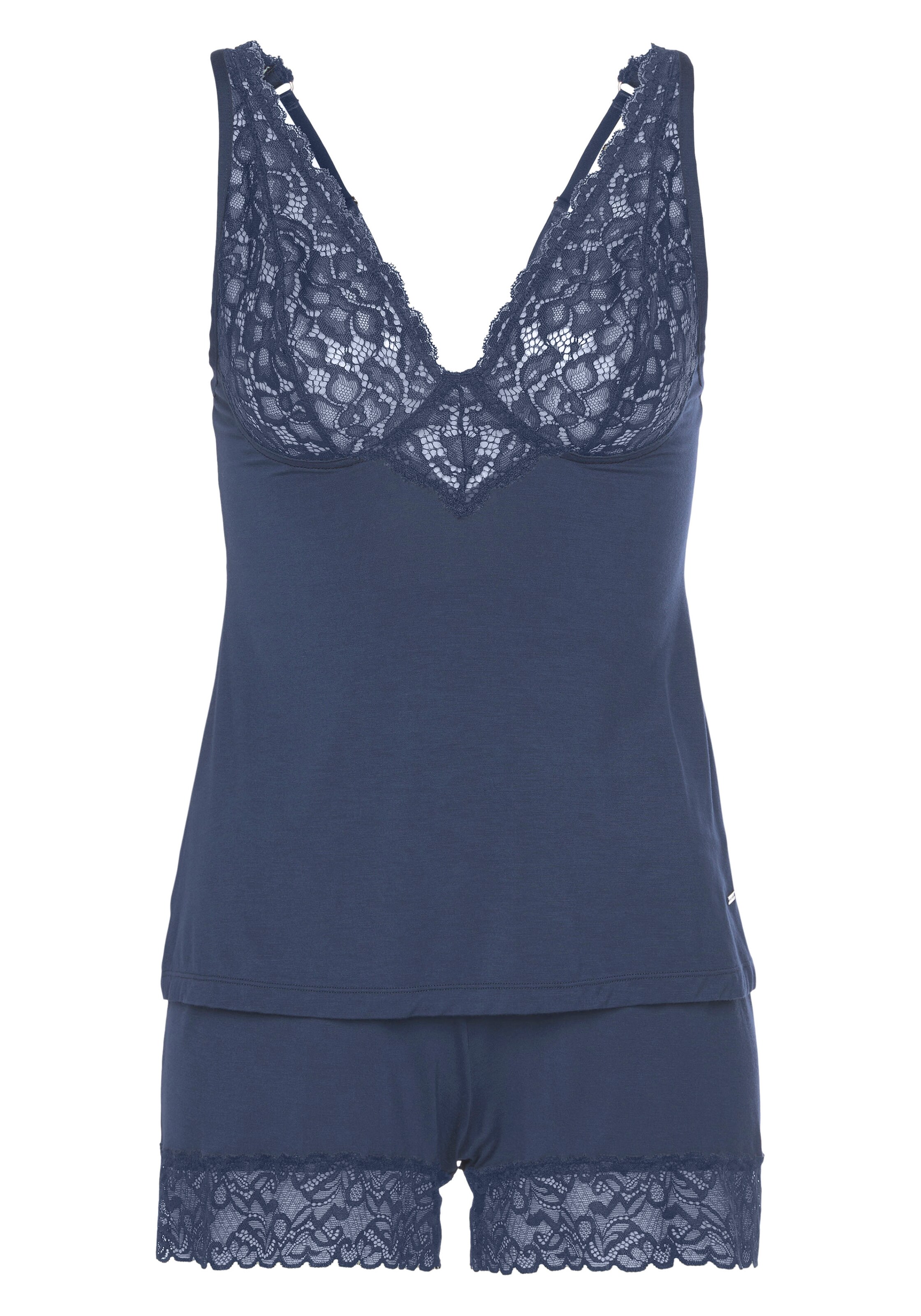 Shorty LASCANA en bleu : devant