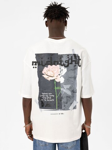 T-Shirt 'Houstonia' VAMOS CLO en blanc