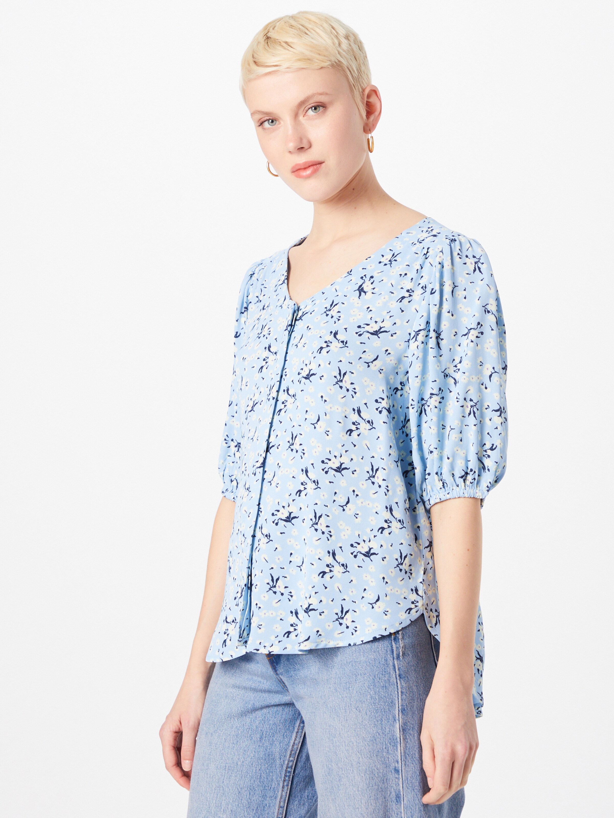 Abbigliamento eVkxW SELECTED FEMME Camicia da donna in Blu 