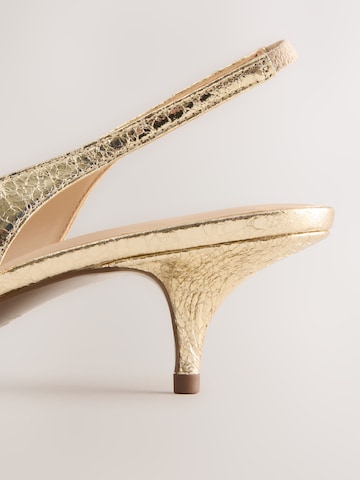 Next Slingpumps 'Forever Comfort' in Goud