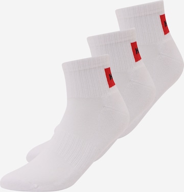 Chaussettes HUGO en blanc : devant