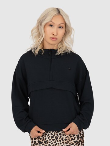 Alife and KickinSweater majica 'MajviAK' - crna boja: prednji dio