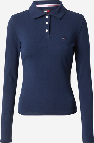 Tommy Jeans Shirt 'ESSENTIAL' in Blue: front