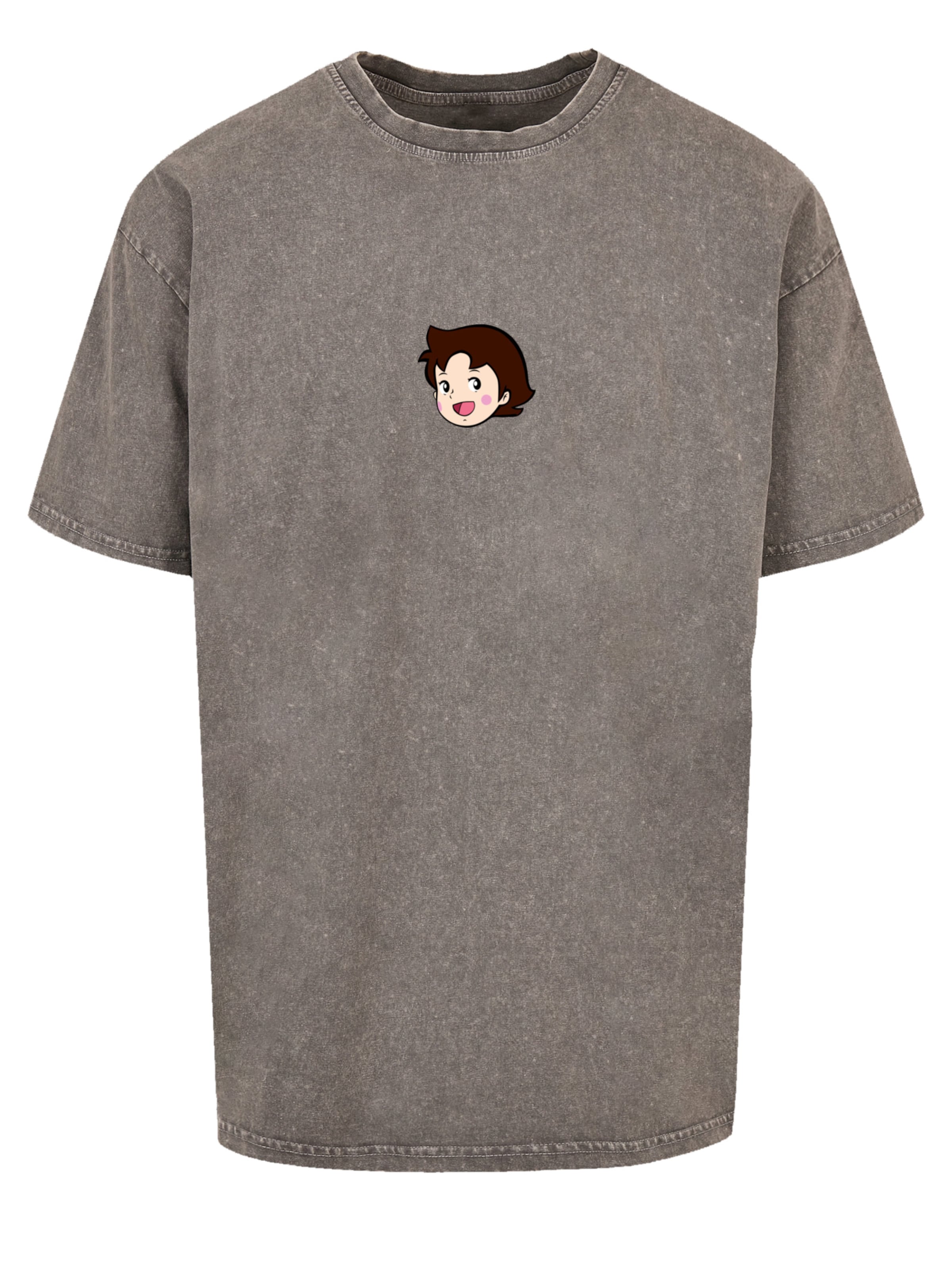 T-Shirt 'Heidi' F4NT4STIC en gris : devant