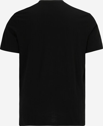 melns Jack & Jones Plus T-Krekls 'Tulum'