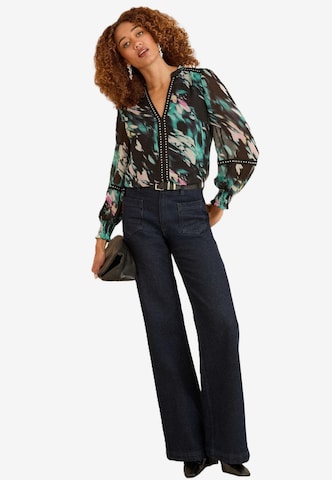 love & roses Blúz - fekete: elől