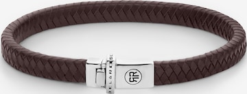 Bracelet Rebel & Rose en marron : devant