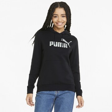 PUMA Sportsweatshirt in Schwarz: Vorderseite