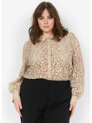 Wasabi Concept Bluse 'Kila' in Beige: Vorderseite