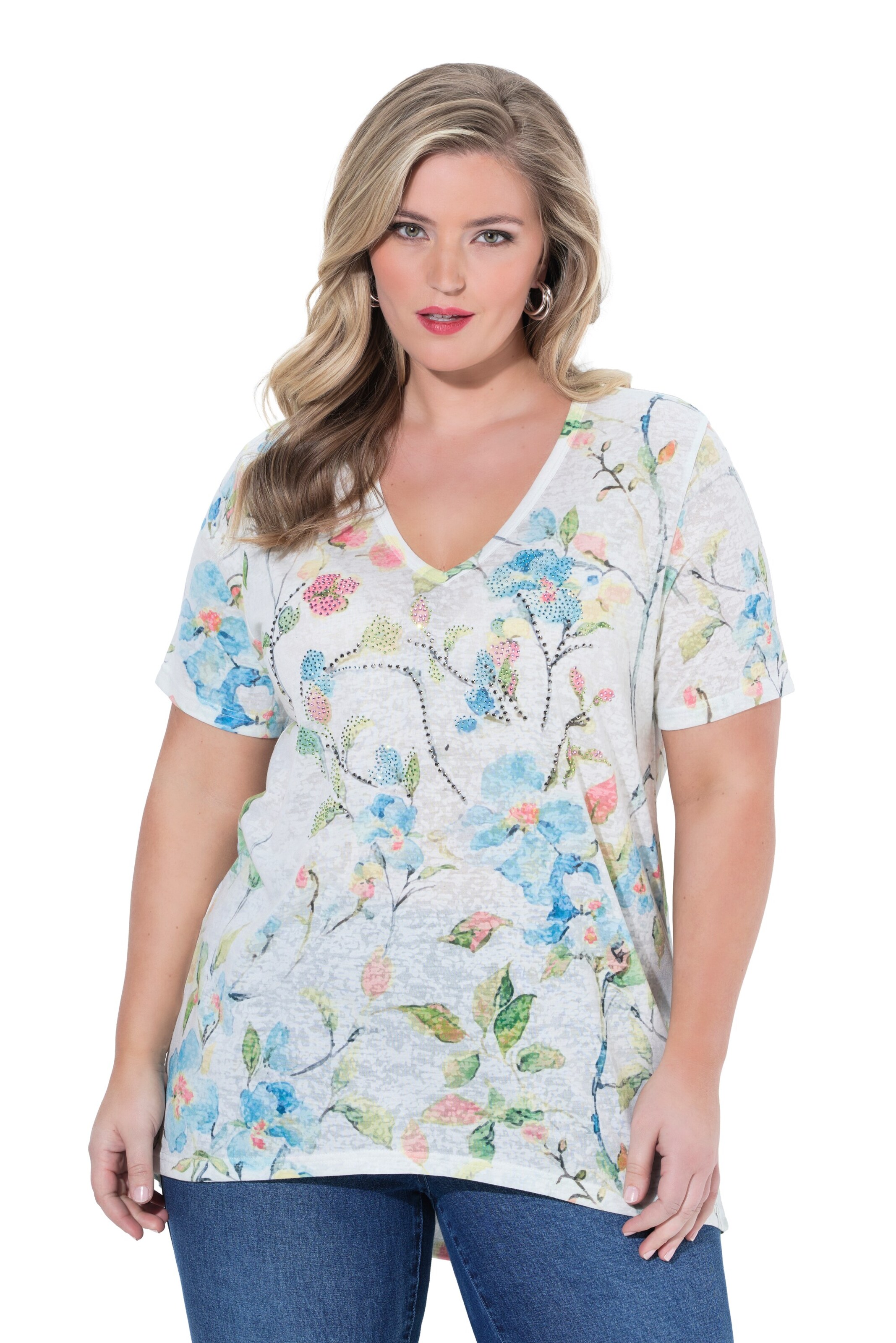 MIAMODA Shirt in Wit: voorkant