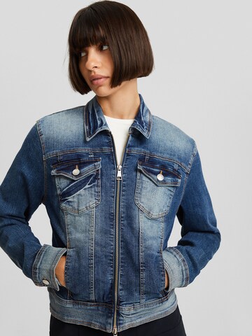 Veste mi-saison Bershka en bleu