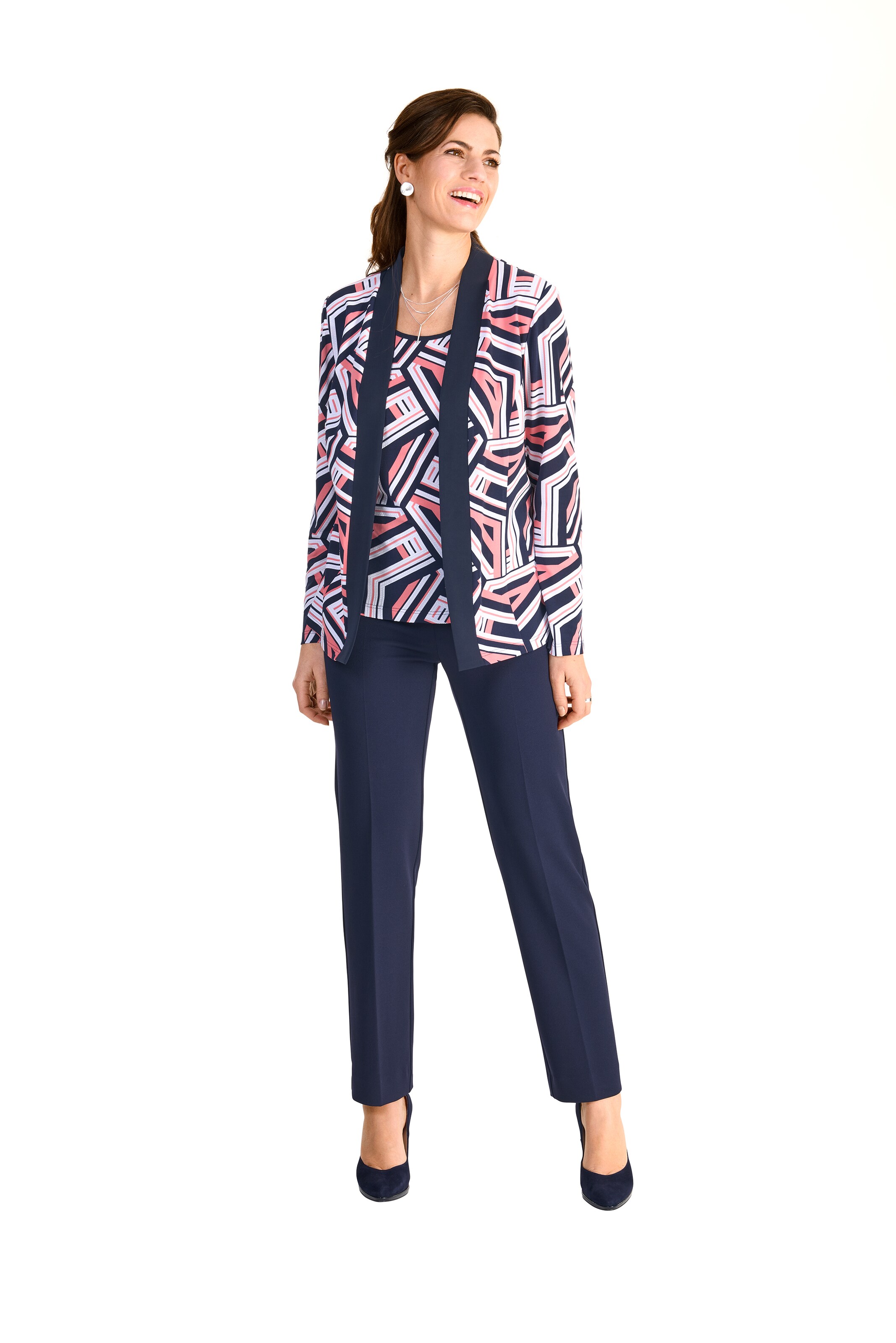 HERMANN LANGE Collection Blouse in Mixed colors