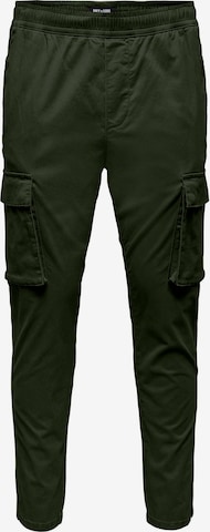 Only & Sons Cargo trousers 'Linus' in Green: front