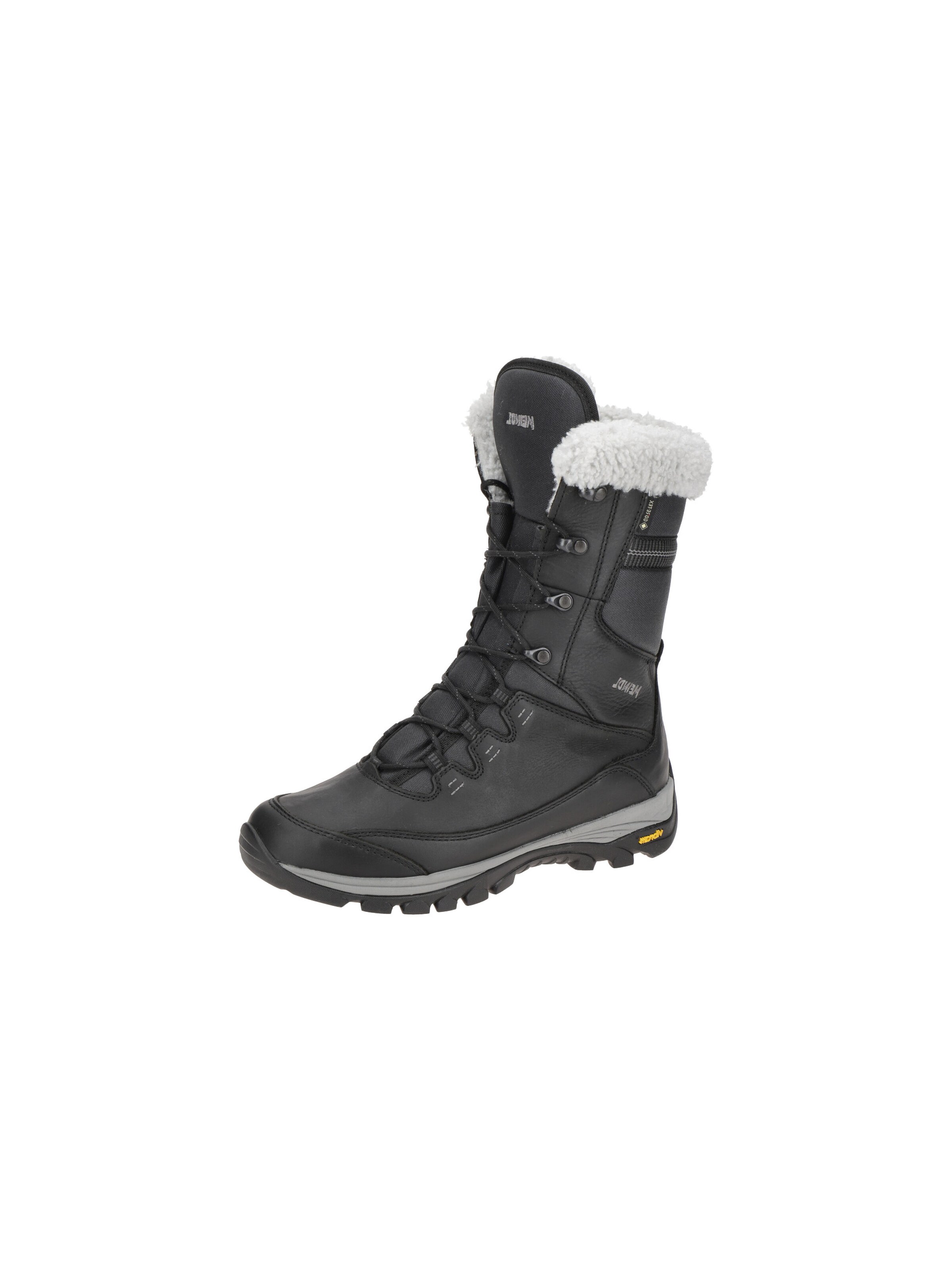 MEINDL Boots 'Meindl Novara Lady Winter Stiefel schwarz GORE-TEX 7622'‌‌‌‌‌‌‌‌‌‌ in Schwarz: Vorderseite
