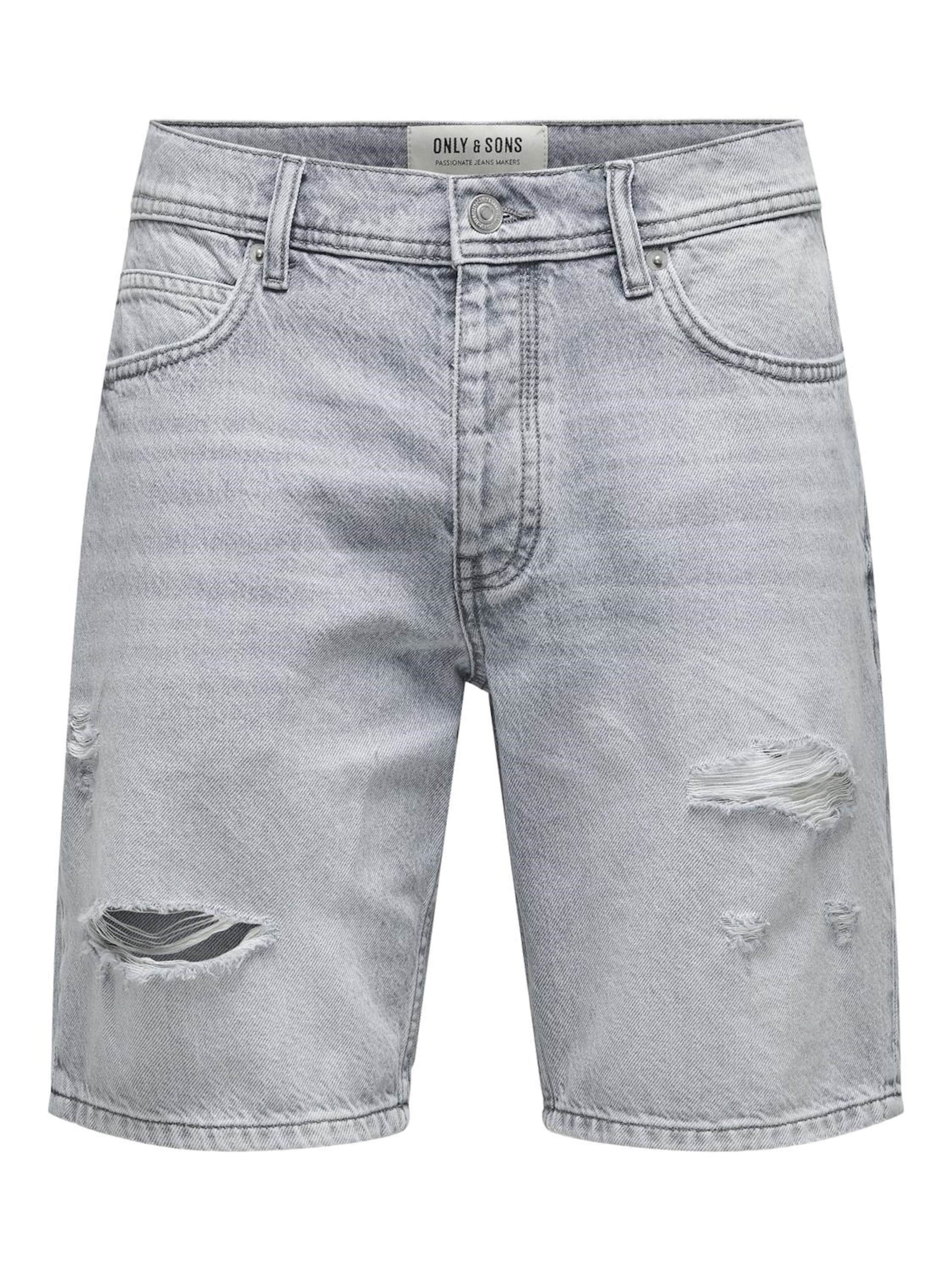 Regular Jean 'Edge Ram' Only & Sons en gris : devant