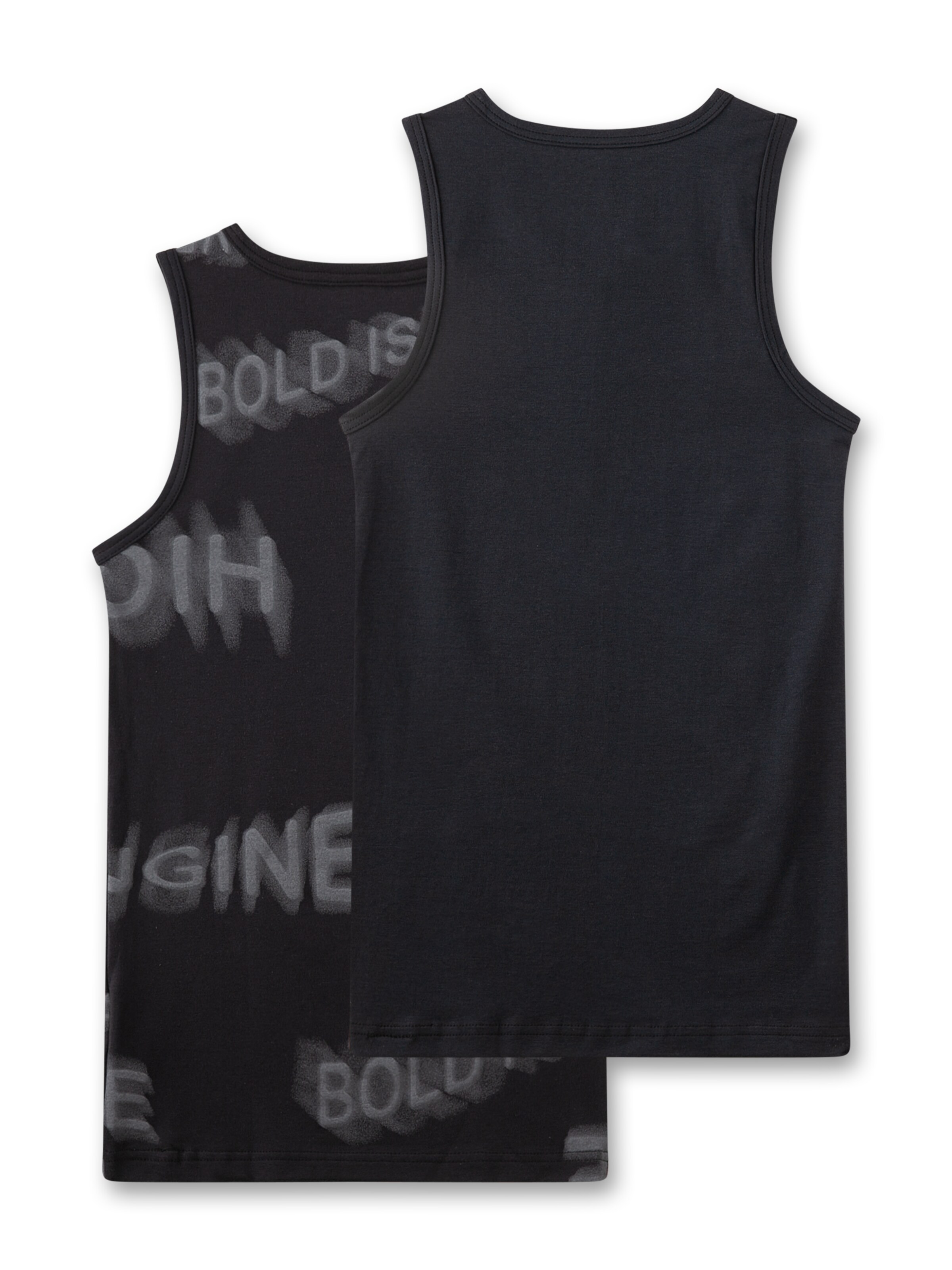 Sanetta Onderhemd in Blauw