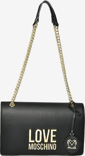 Love Moschino Чанта за през рамо тип преметка в злато / черно, Преглед на продукта