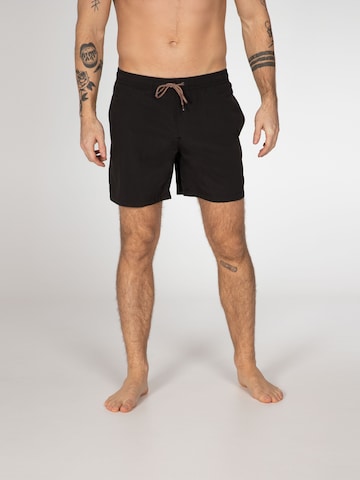 PROTEST Badeshorts 'FAST' in Schwarz