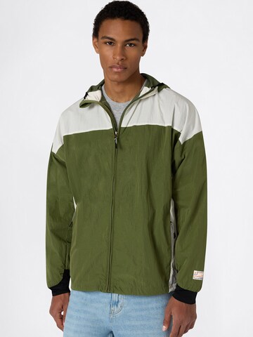 Champion Authentic Athletic Apparel Prechodná bunda - Zelená: predná strana