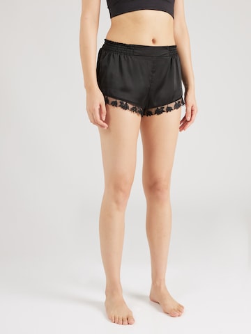 ETAM - Pantalón de pijama 'TENDRESSE' en negro: frente