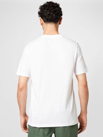 ADIDAS SPORTSWEAR - Camiseta funcional 'Sketch Linear Graphic' en blanco