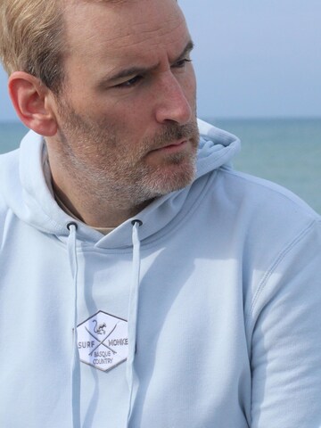 Surf Monkey - Sweatshirt em azul: frente