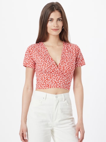 ABOUT YOU Shirt 'Jamila' in Red: front