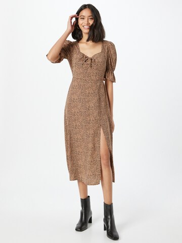 In The Style Dress 'OLIVIA' in Brown