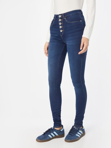ONLY Skinny Jeans 'ROYAL' in Blauw: voorkant