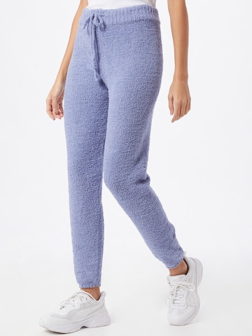 Missguided Slimfit Popcorn Jogger in Blau: predná strana