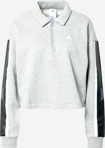 ADIDAS SPORTSWEAR - Sweatshirt de desporto em cinzento: frente