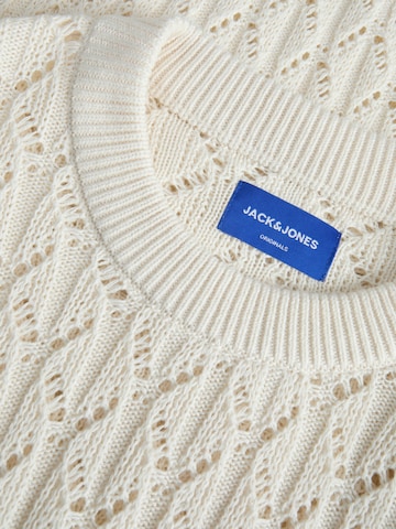 Pull-over 'JORGRAMERCY' JACK & JONES en beige