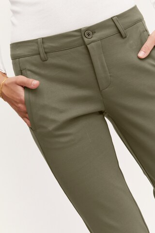 Fransa Slimfit Chino 'TESSA' in Groen