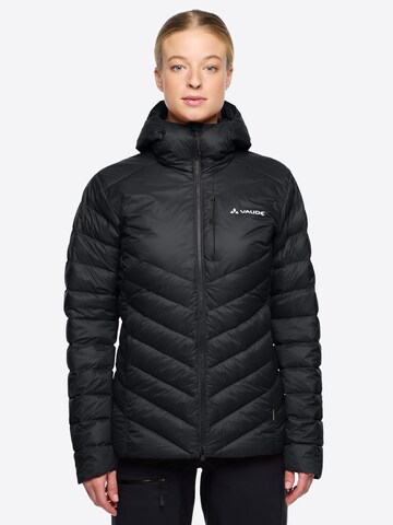 VAUDE Jacke 'Monviso DWN ' in Schwarz: Vorderseite