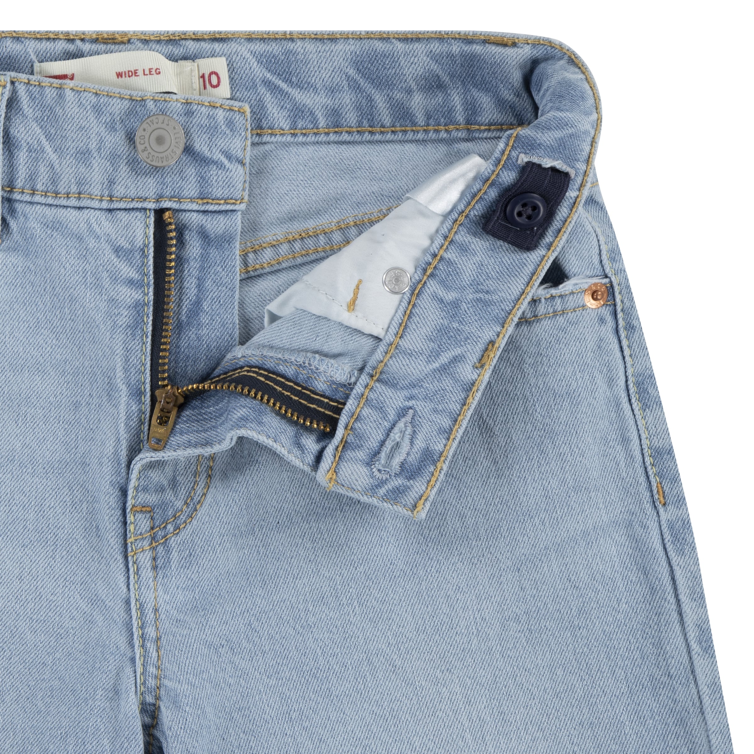 Levi's Kids Wide leg Jeans in Blue