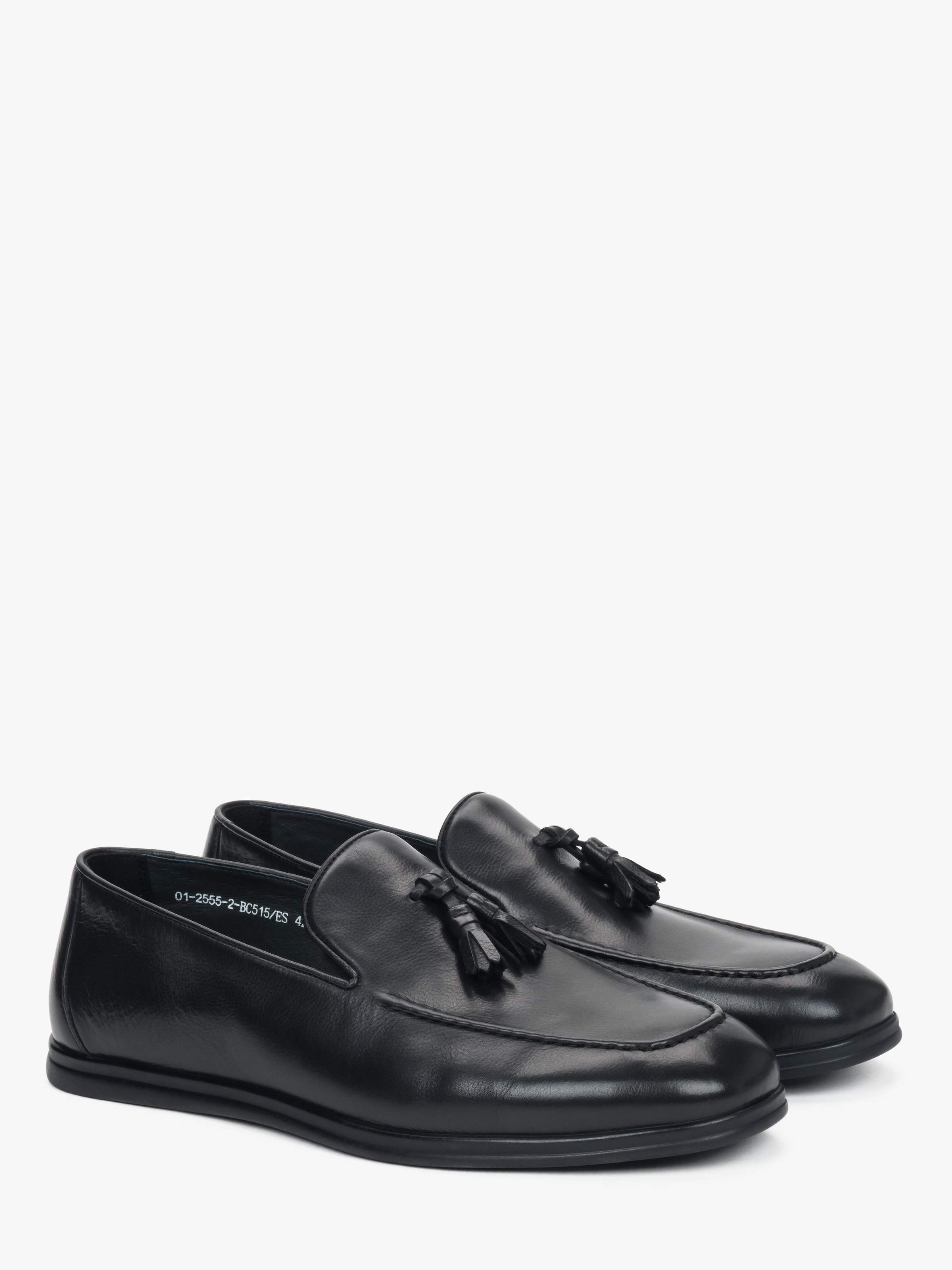 Estro Moccasins '01-2555' in Black