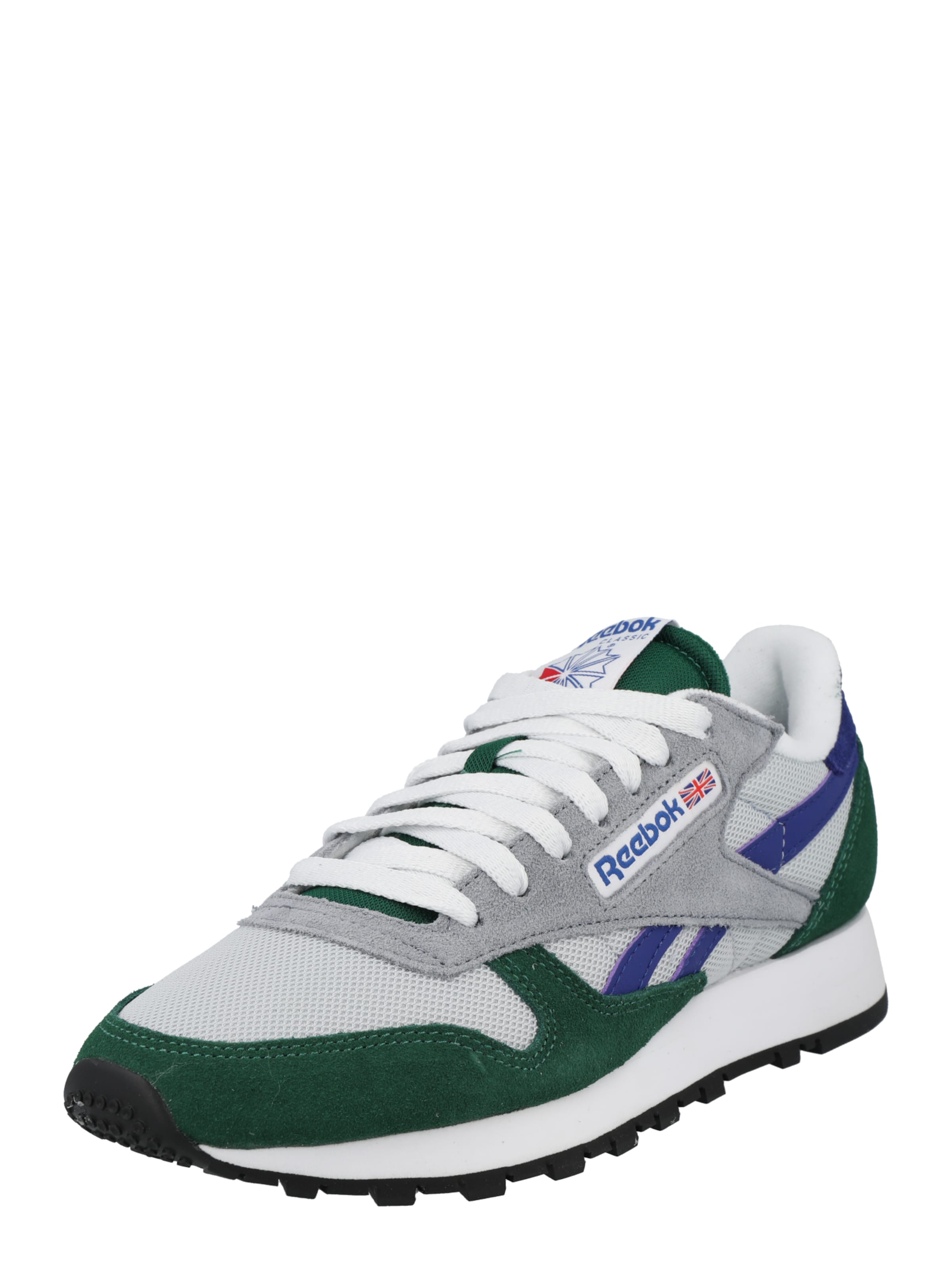 Reebok Classics Sneakers laag in Grasgroen / wit