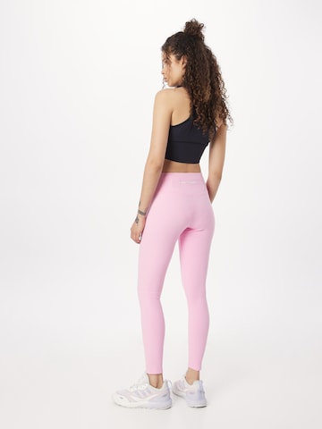 Juicy Couture Sport Skinny Športne hlače 'LORRAINE' | roza barva