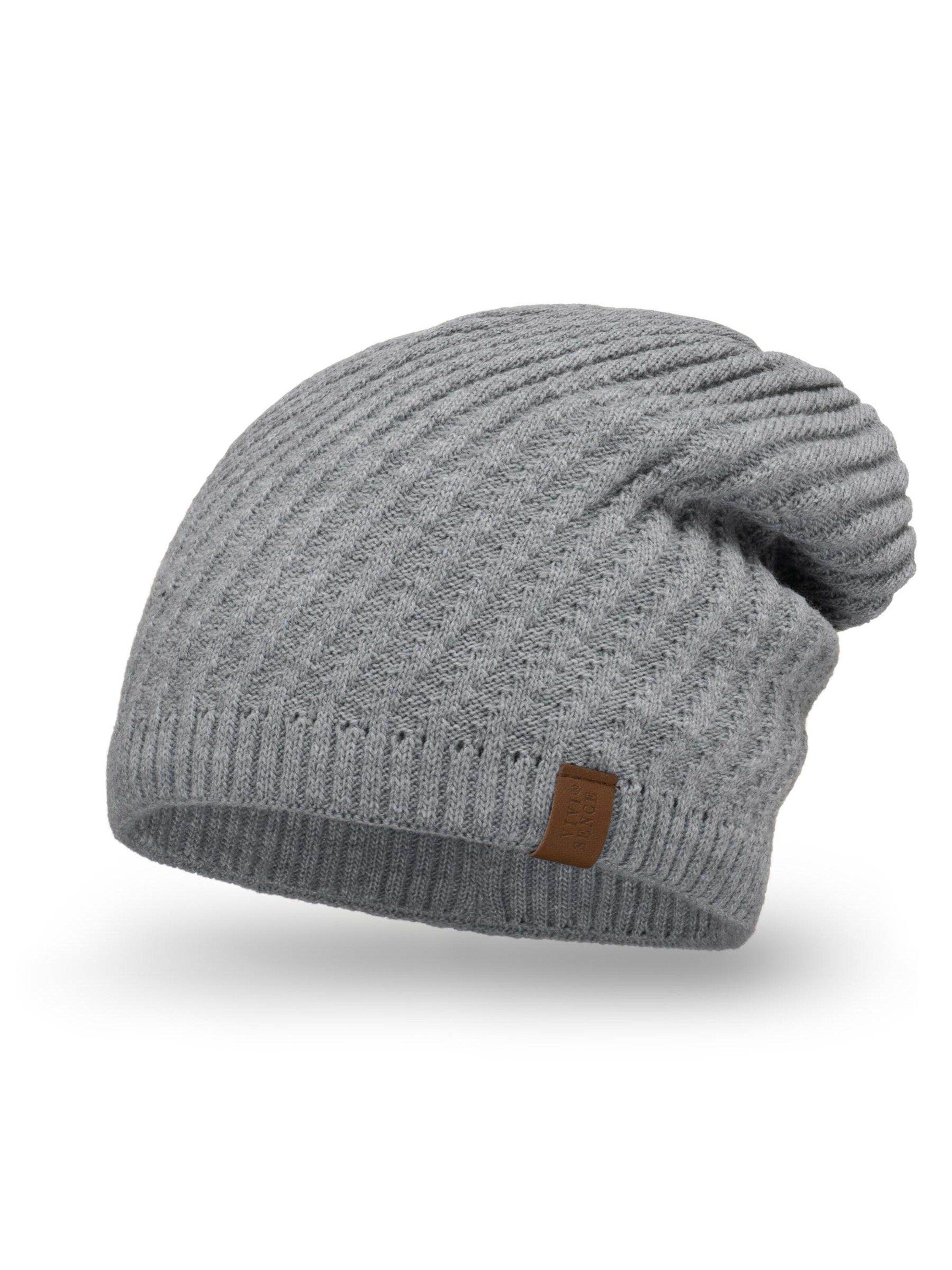 Bonnet '7017' Vivisence en gris : devant