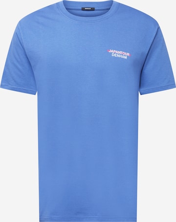 DENHAM T-Shirt 'SEKU' in Blau: predná strana