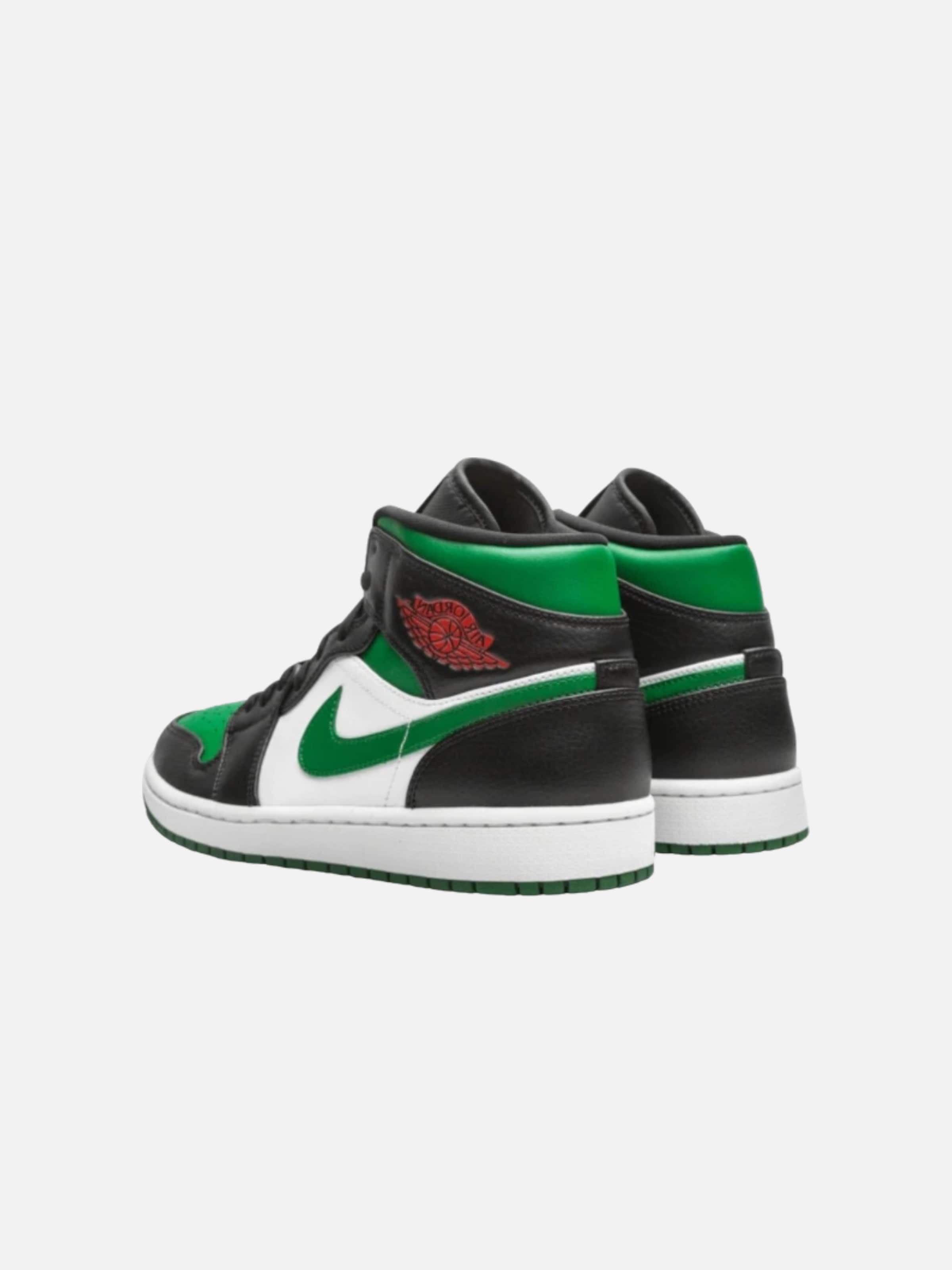 Sneaker alta 'Air 1 Mid Pine Toe' di Jordan in verde