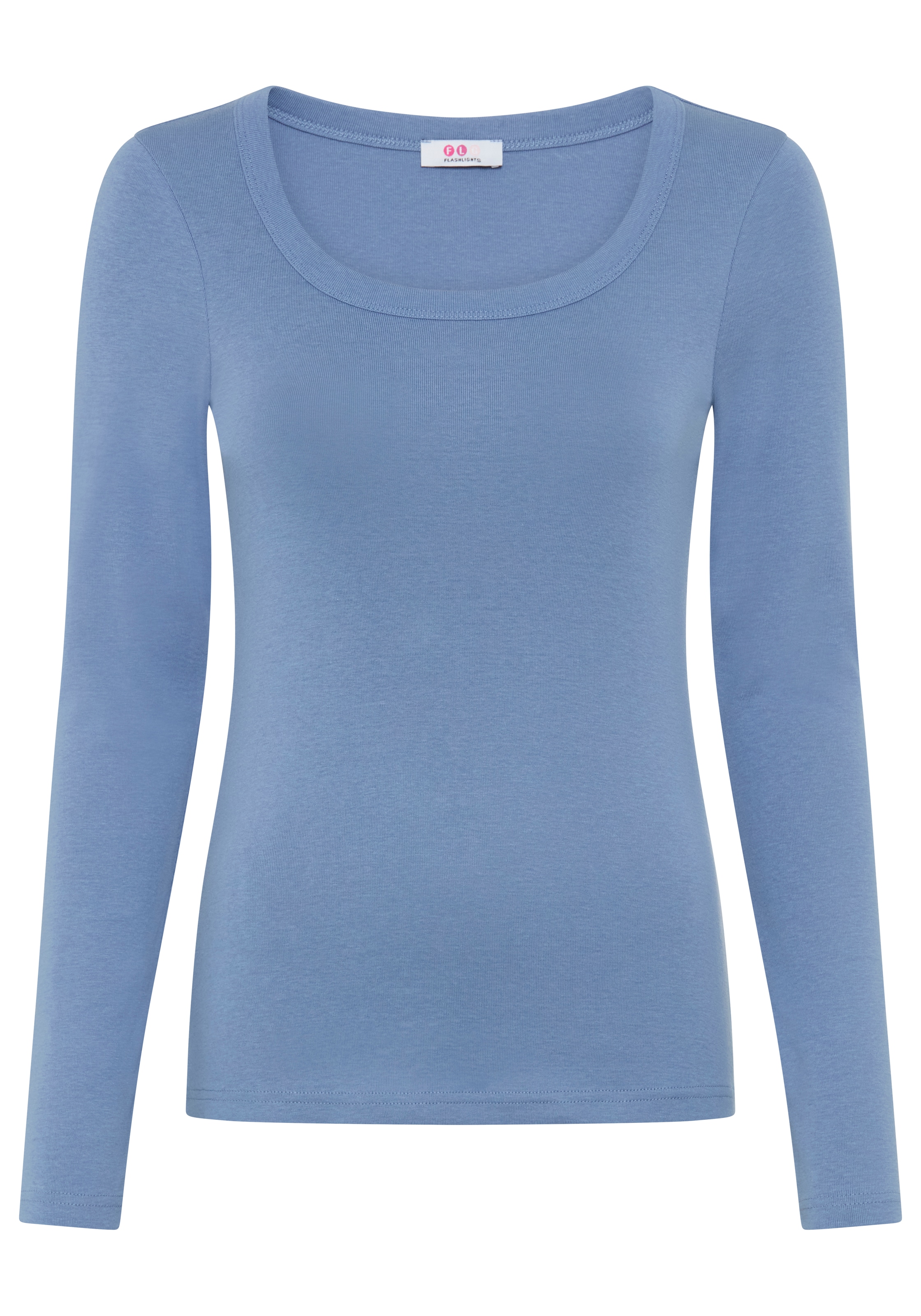 FLASHLIGHTS Shirt in Blau: Vorderseite