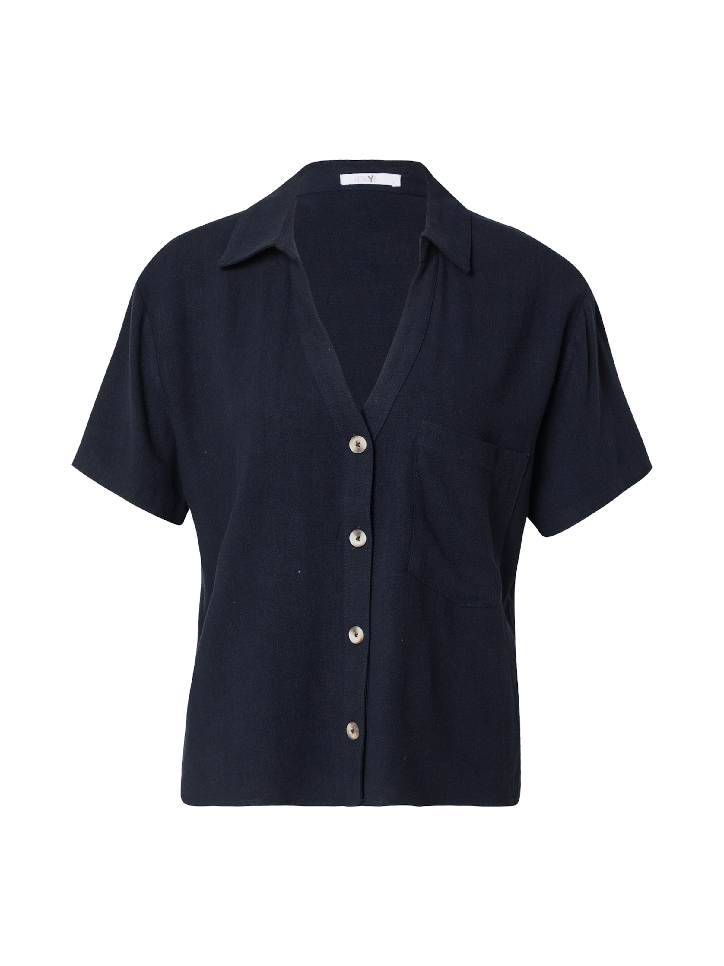 Hailys Blouse 'Sa44ra' in Black: front