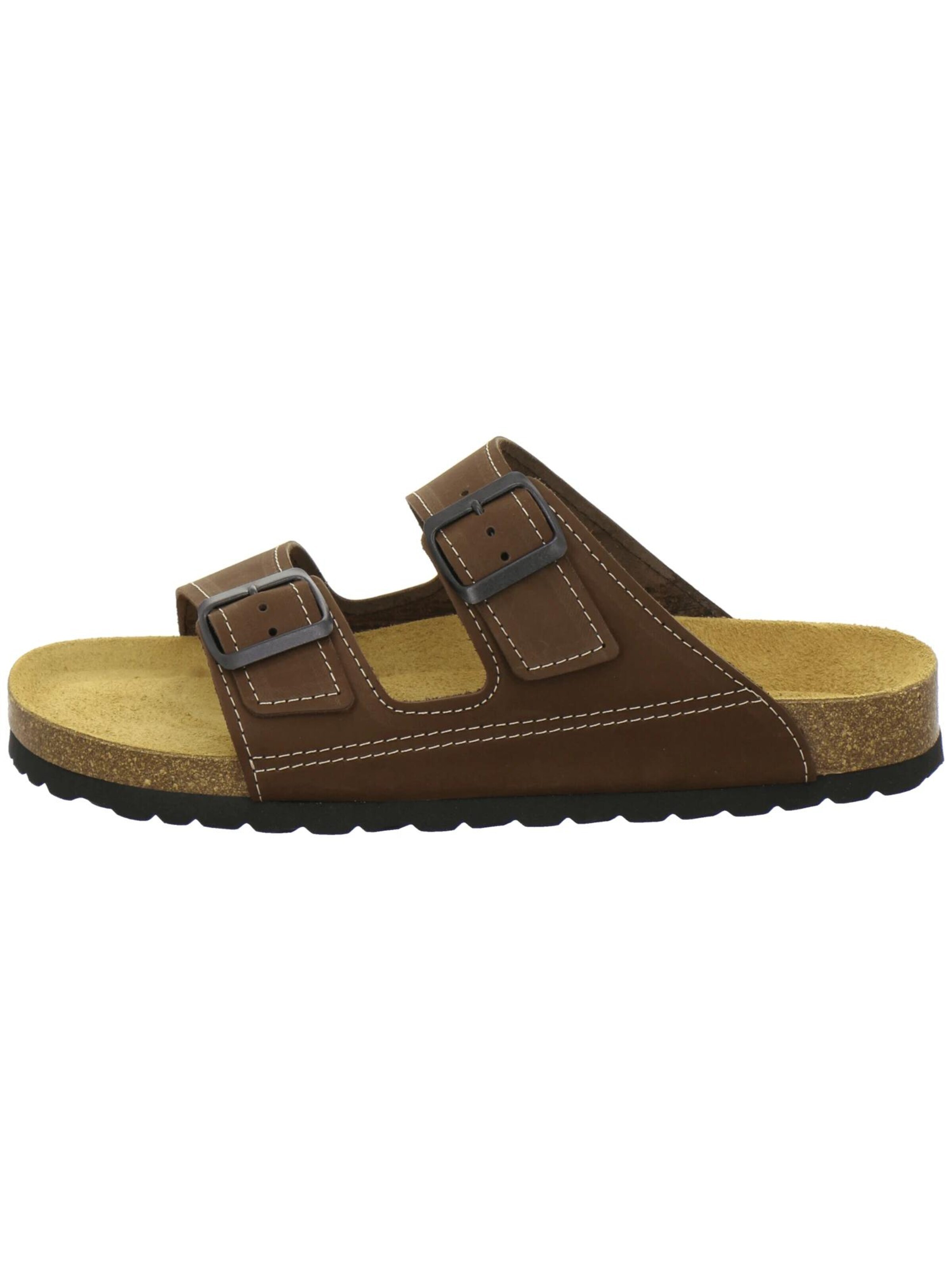 Sandales 'Sandalen Herren braun Nubukleder' AFS-Schuhe en marron