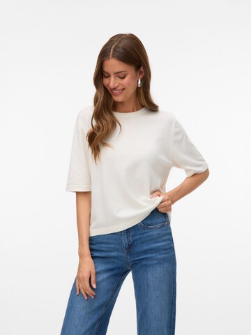 VERO MODA Pullover 'VMSILJE' in Beige: Vorderseite